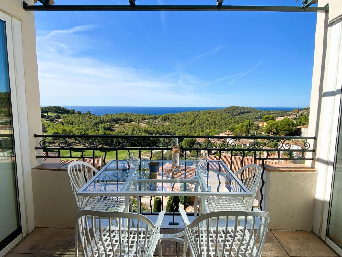 T3 Vue Mer Exceptionnelle Au Domaine Fregate Bandol Сен-Сір-сюр-Мер Екстер'єр фото
